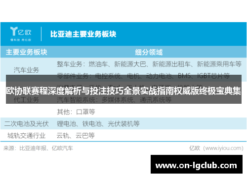 欧协联赛程深度解析与投注技巧全景实战指南权威版终极宝典集